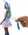 Kukull Barbie Unicorn, flokë blu ombre, aksesorë unikorn, shumëngjyrëshe