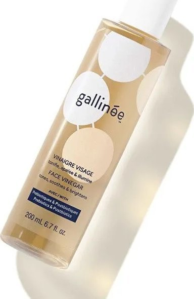 Locion fytyre Gallinee Microbiome Skincare Calming, prebiotikë dhe postbiotikë, 200 ml