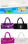 Qese dekorative vetëngjitëse Craft with Fun, set 4 copë, transparente
