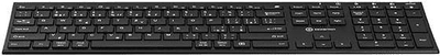 Тастатура Powerton UltraSlim, wireless, CZ + SK, Црна