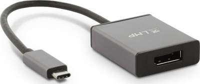Адаптер USB LMP, USB-C до DisplayPort, сив