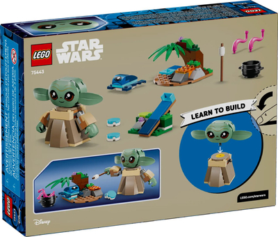 Set ndërtimi Lego Star Wars 75443 Grogu's Homestead, për fëmijë 4+, shumëngjyrësh