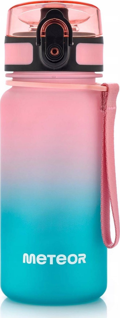 Shishe uji Meteor 10109, Tritan, 420ml, rozë blu