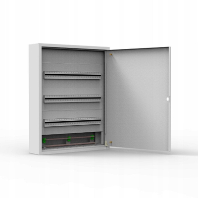 Kuti shpërndarëse Doktorvolt 1543, 3x24 module, metal, IP30, gri