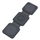 Dviced 3-In-1 Foldable Magnetic Wireless Charger, Black