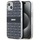 Kapak telefoni DKNY DKHMP15SHRHSEK, iPhone 15 14 13 6.1", MagSafe, i zi