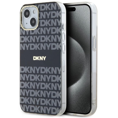 Kapak telefoni DKNY DKHMP15SHRHSEK, iPhone 15 14 13 6.1", MagSafe, i zi
