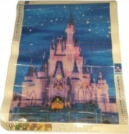 Сет мозаик со дијаманти Pegaz Toys Diamond Mosaics Castle 17964, за деца 3+