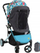 Mbulesë karroce Littlelife Car Seat Blackout, mbrojtje nga dielli, rrjetë ajrosje, gri e errët