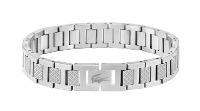 Byzylyk për meshkuj Lacoste Metropole 2040117, i argjendtë