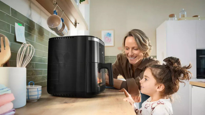 Fritezë ajri Bosch Series 6 MAFS2671B, 7.2L, 1800W, e zezë