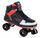 Patina me rrota Rookie Hype Hi Top Trainer, për disco, e zezë e kuqe