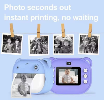 Kamerë me printer termik Smart Mimi 6021, bluetooth & USB, i kaltër