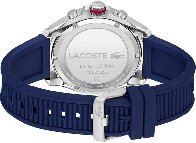 Orë për meshkuj Lacoste Tiebrake Chrono hLA1007, kaltër e errët