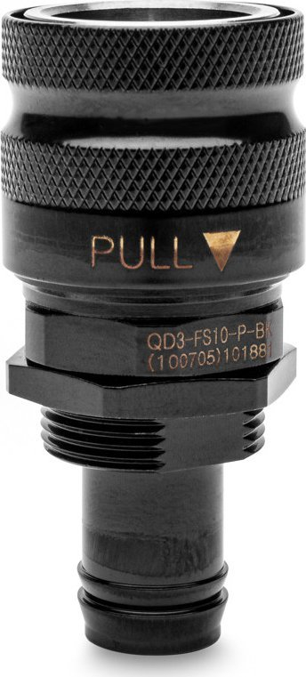 Kit ftohje uji CPU EK Pro Quick Disconnect, tub 1 m 9.5/15.9 mm, lidhës 10 mm, i zi