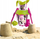 Set lodrash plazhi Minnie Mouse, 18 cm, 7 pjesë, shumëngjyrësh