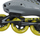 Ролерки inline Roces Otil 84 400894 00001, школка полипропилен, лежишта ABEC 7, црна