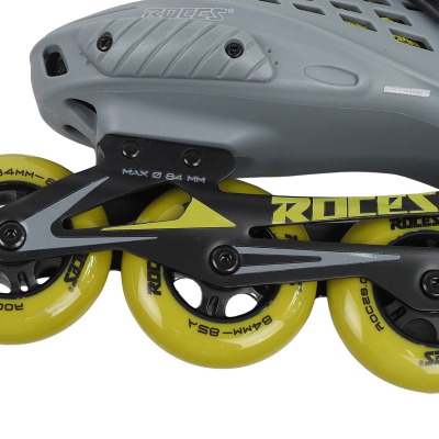 Ролерки inline Roces Otil 84 400894 00001, школка полипропилен, лежишта ABEC 7, црна