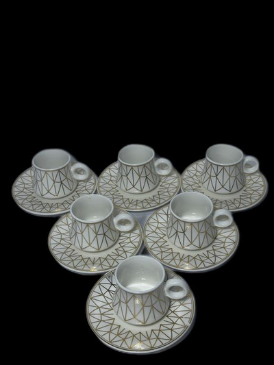 Set filxhanesh 6/1 , bardhë dhe gold . UNIMIKS
