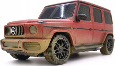 Makine me telekomande Rastar Mercedes AMG G63 Muddy, 1:24, 2.4GHz, e kuqe