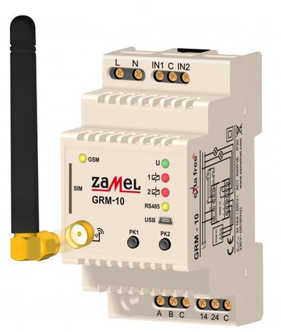 Kontrollues GSM Zamel GRM-10, 2 kanale, modular
