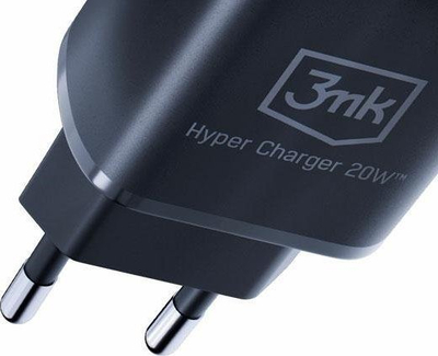 Karikues muri 3MK Hyper Charger 20W, 2 porta USB e USB-C, i zi