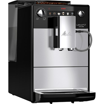 Makinë për kafe Melitta Latticia F300-101, e zezë/ argjendtë