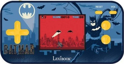 Konsolë portative lojërash Lexibook JL2367BAT Batman, 150 lojëra, ekran LCD me ngjyra, blu e zezë
