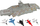 Lodër aeroplanmbajtëse LeanToys Aircraft Carrier, 5 avionë, drita dhe tinguj, gri