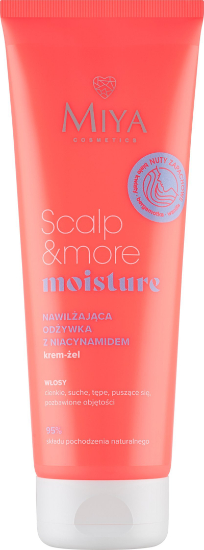 Balsam flokësh Miya Scalp&amp;more, hidratues me niacinamide, 200ml
