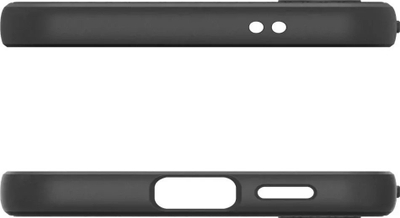 Kapak telefoni Spigen Liquid Air për Samsung Galaxy S24, mat, i zi
