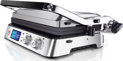 Grill kontakti Braun MultiGrill 9 CG9047, 2000W, pllaka që ndërrohen, çelik inox i zi