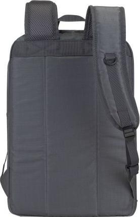 Çantë shpine për laptop Rivacase Mestalla, 15.6", që s’e zë uji, gri