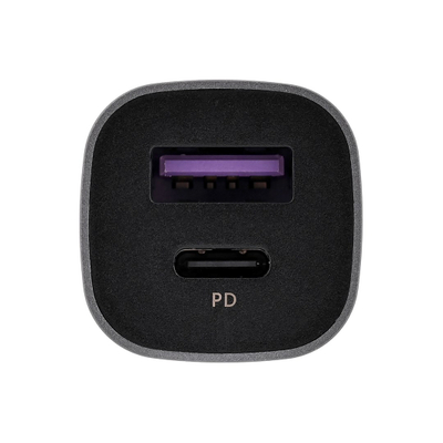 Karikues makinë Ugreen CD130, 1x USB A 1x USB C, 24W, gri