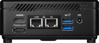 Mini PC MSI Cubi 5, Intel Core i3-1215U, pa RAM dhe SSD, i zi