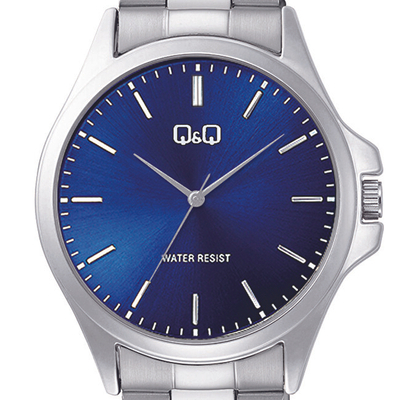 Orë për meshkuj Q&Q C36A-004PY, e argjendtë