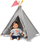 Çadër loje për kukulla Micki Skrallan Play Teepee, dru dhe pambuk, për kalamaj 3+