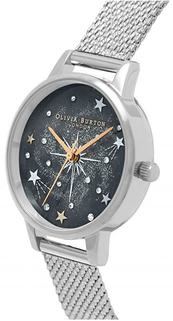 Orë dore për femra Olivia Burton Celestial OB16GD85, e argjendtë
