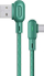 Kabllo karikimi Usams U57 me kënd, USB në USB‑C, 1.2m 2A, jeshile