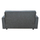 Divan-Shtrat 2-vendësh Dimos 157×77×83 cm (HM3075.03), gri