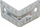 Këndore e përforcuar Simpson ABR9020, 65x88x88x2mm, e galvanizuar, metalike