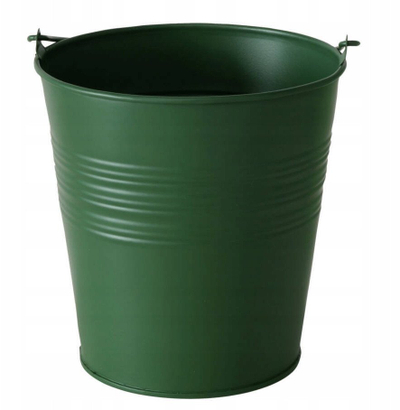 Saksi Boltze Gruppe Lingo, kovë metalike, 15 cm, jeshile mat