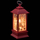 Qiri metalik dekorativ Feeric Lights and Christmas, me LED, me motive Krishtlindjesh