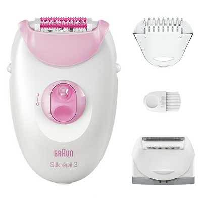 Epilator Braun Silk-épil 3 3-031, i bardhë