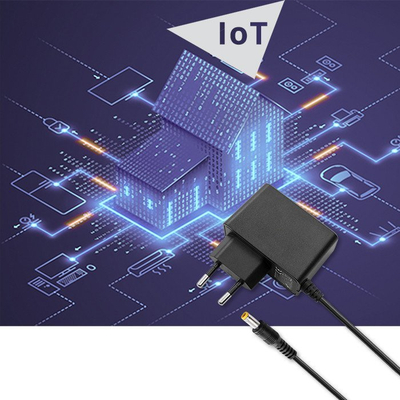 Karikues prizë Qoltec, 9W, 9V 1A, 5.5x2.5 mm, i zi