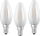 Llambë LED Osram në formë qiriri, sa 40W, me kapak E14, dritë e ngrohtë, set me 3 copë