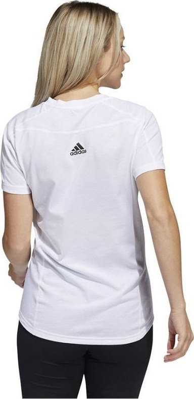Bluzë sportive Adidas IWD G T HA6659, për goca, pambuk poliester, e bardhë