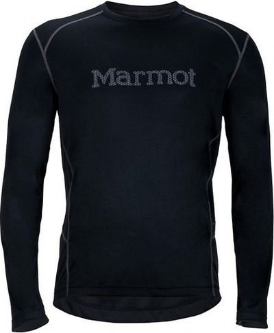 Bluzë për meshkuj Marmot Windridge Graphic LS, madhësia XXL, e kaltër