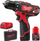 Stërvitëse vidhosëse Milwaukee M12 BPD-202C, 12V, 2x bateri 2Ah