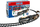 Set tren lodër Transport Express 608042536, 20 pjesë, plastikë, i zi